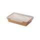 CAJA KRAFT BLANCA CON TAPA PET 500 ML (1X200)