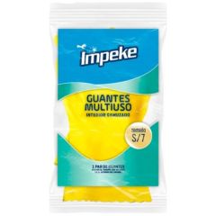 GUANTES MULTIUSO AMARILLO IMPEKE T - S (1X1)