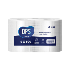 HIGIENICO JUMBO DPS TISSUE (4X500 MTS)